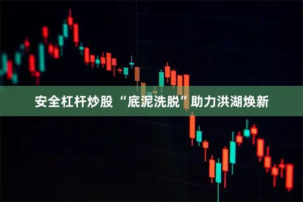 安全杠杆炒股 “底泥洗脱”助力洪湖焕新